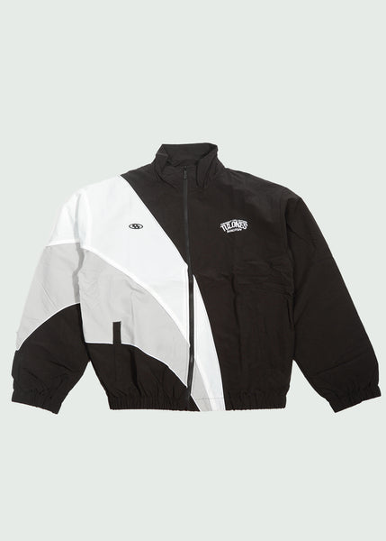 80’s Currency Collector Zip-Up Black/White