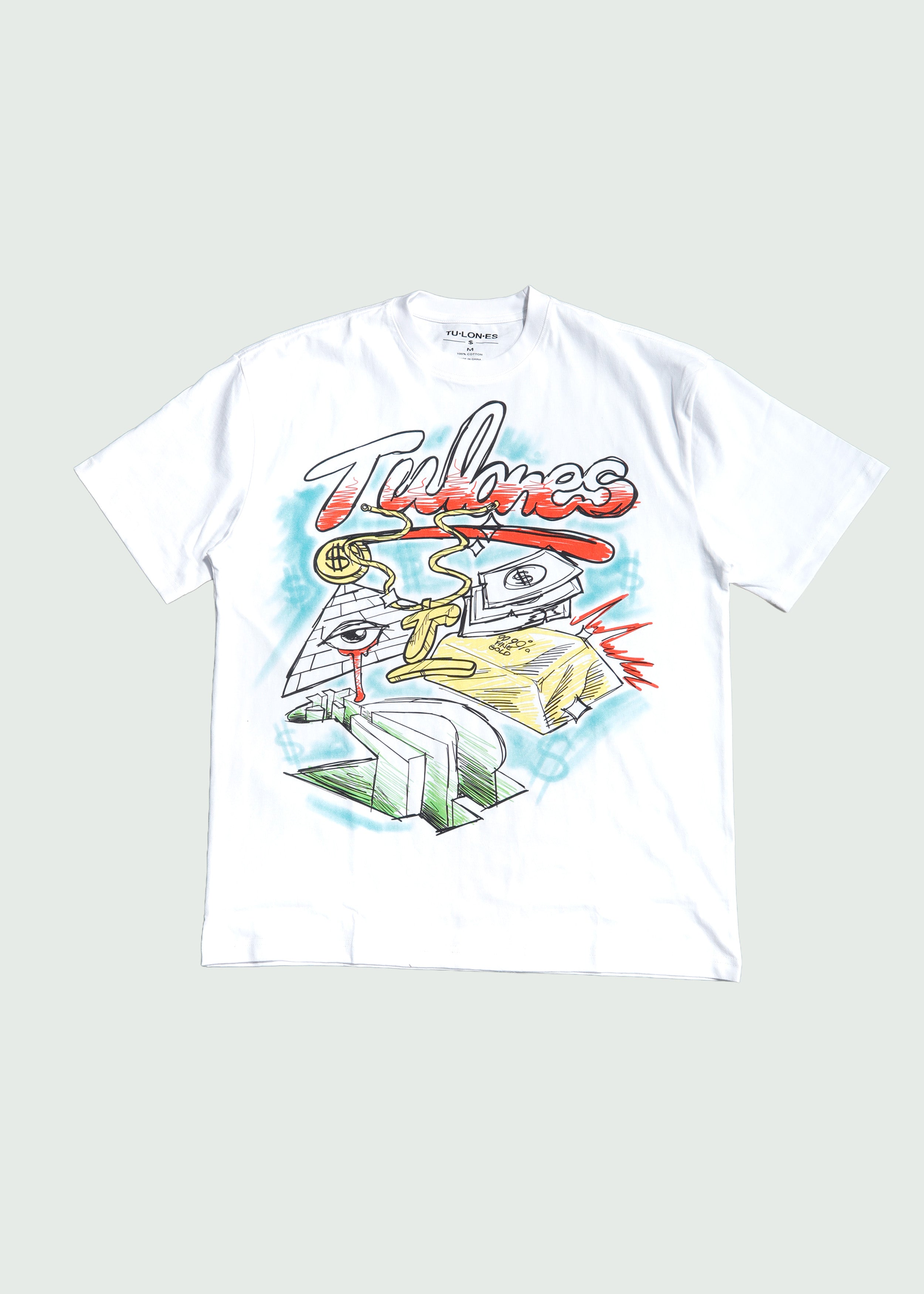 Pyramid T-shirt White Main image