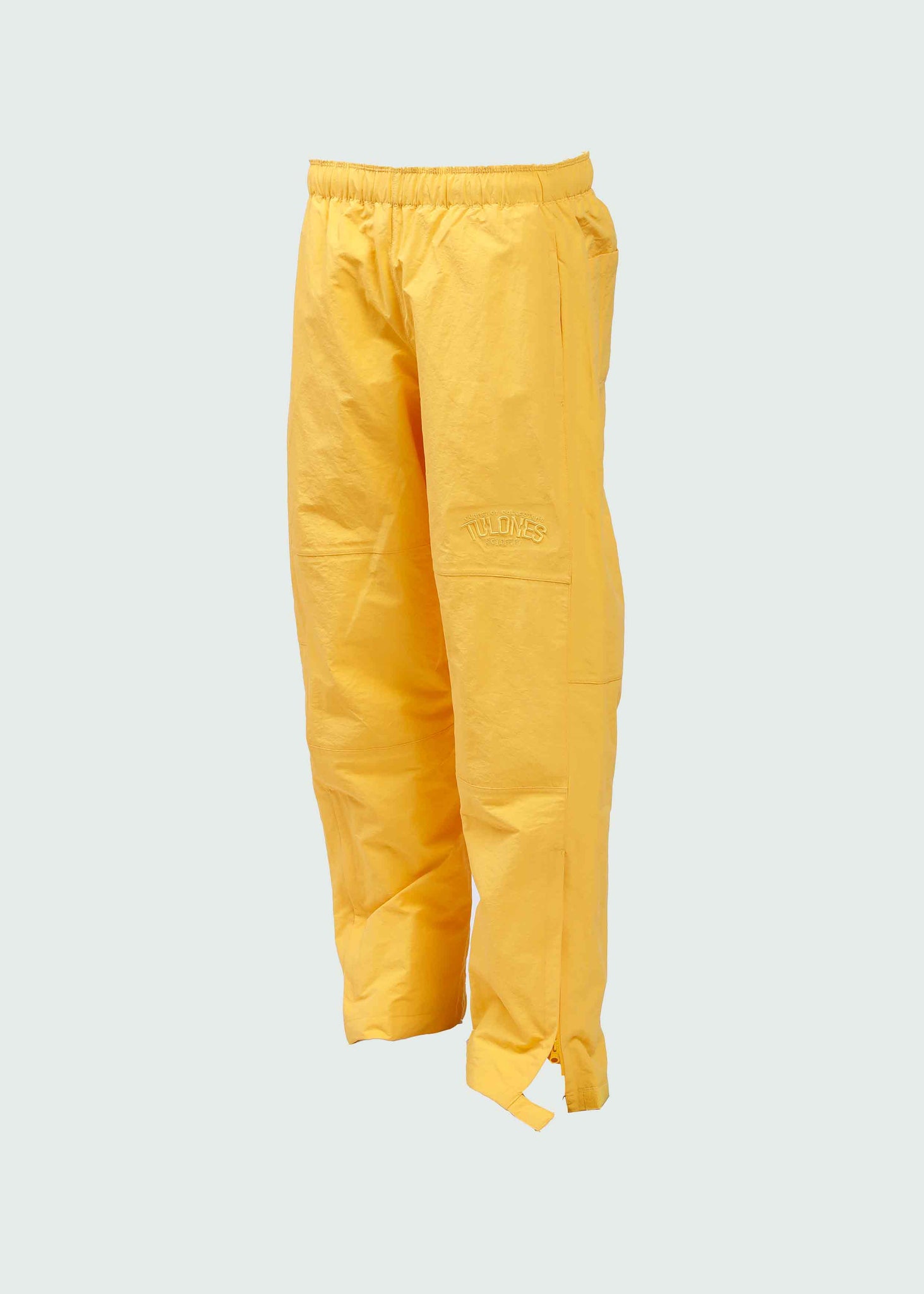 Zipper Swish Pants Yellow