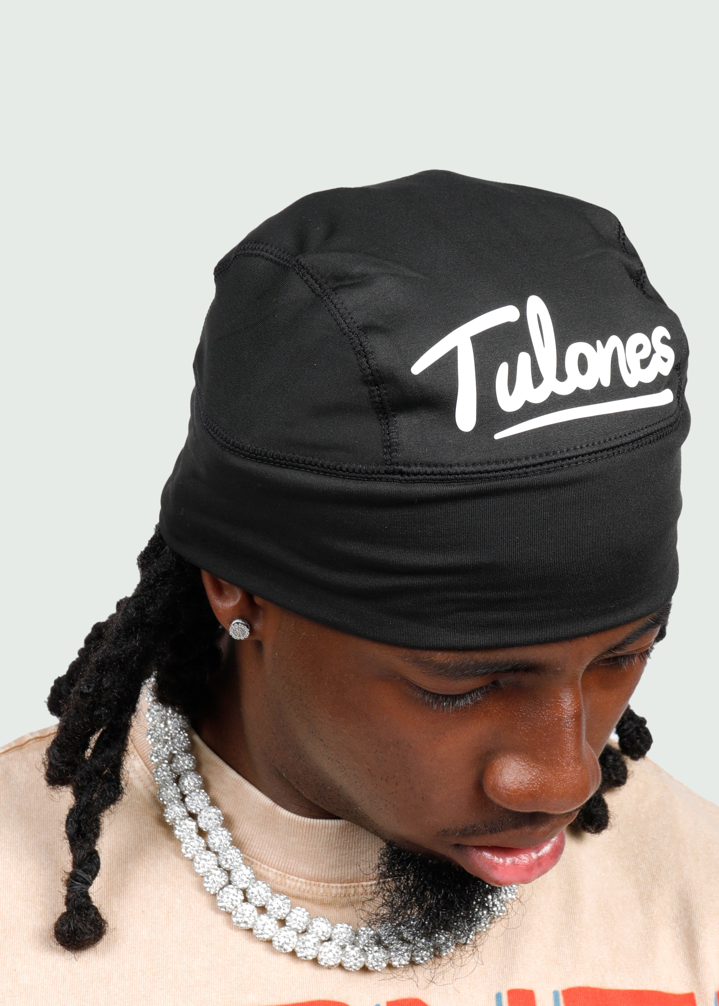 Black Cursive Big Logo Cap Secondary image
