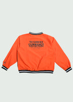 Cursive Nylon Crewneck Orange
