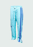 Striped Cargo Pants Light Blue