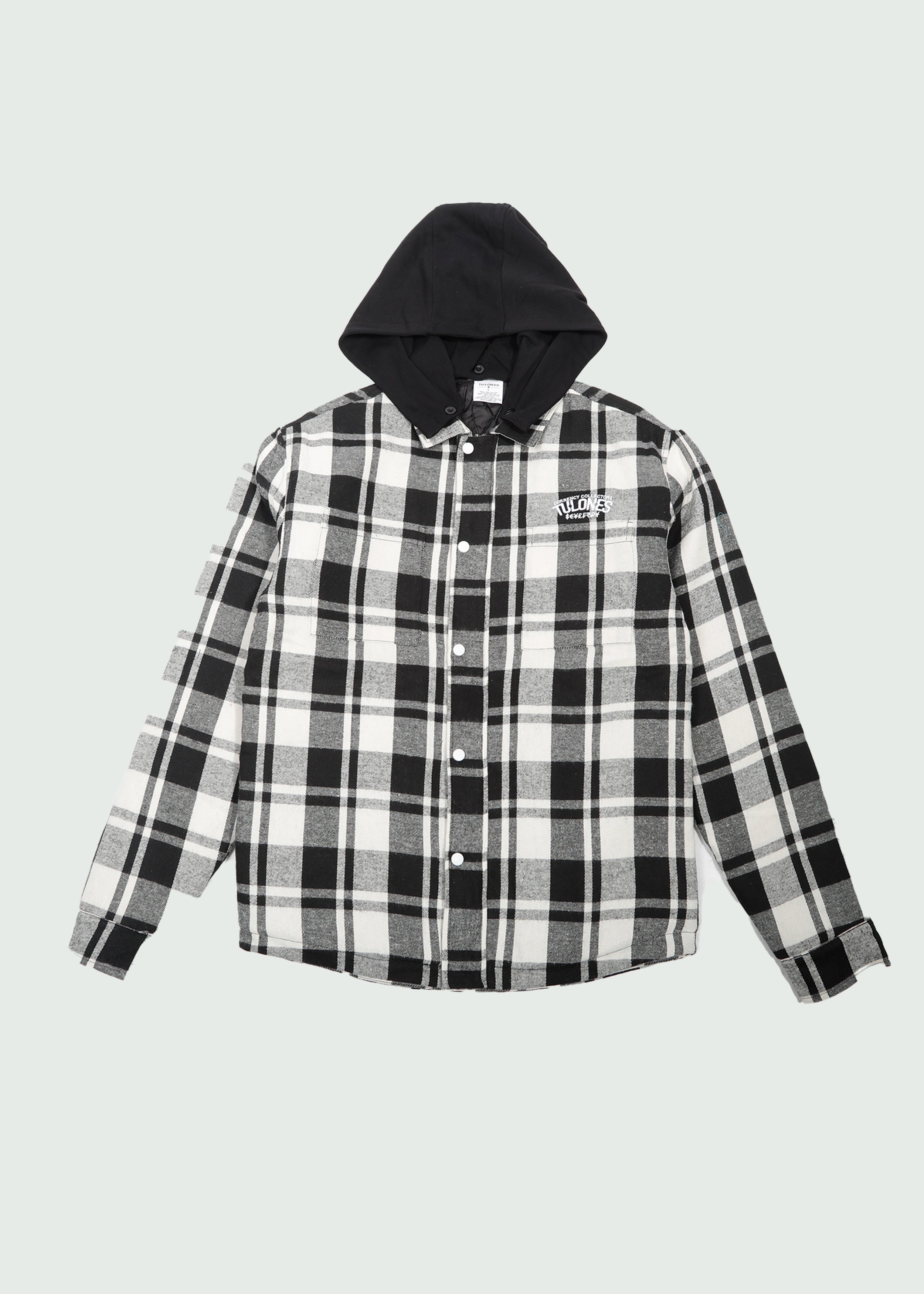 Cursive Logo Flannel Black Main image