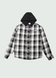 Cursive Logo Flannel Black