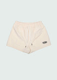 Staple Arch Nylon Shorts Cream