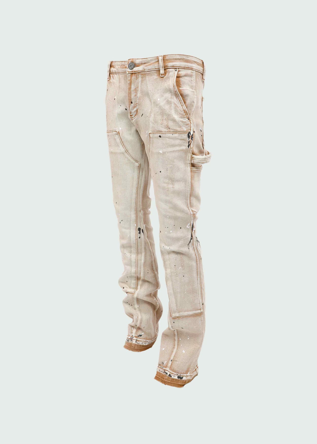 Khaki Carpenter Splash Jeans Main image