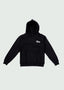 Oversized Cursive Hoodie Black