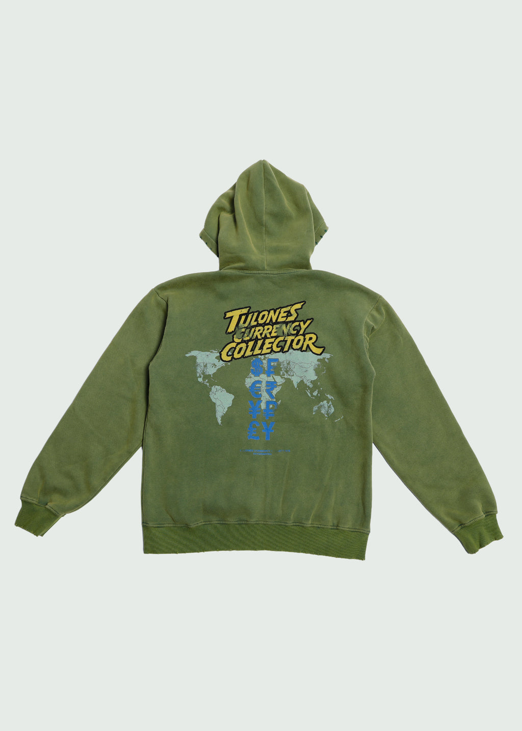 International Bills Zip-Up Hoodie Green