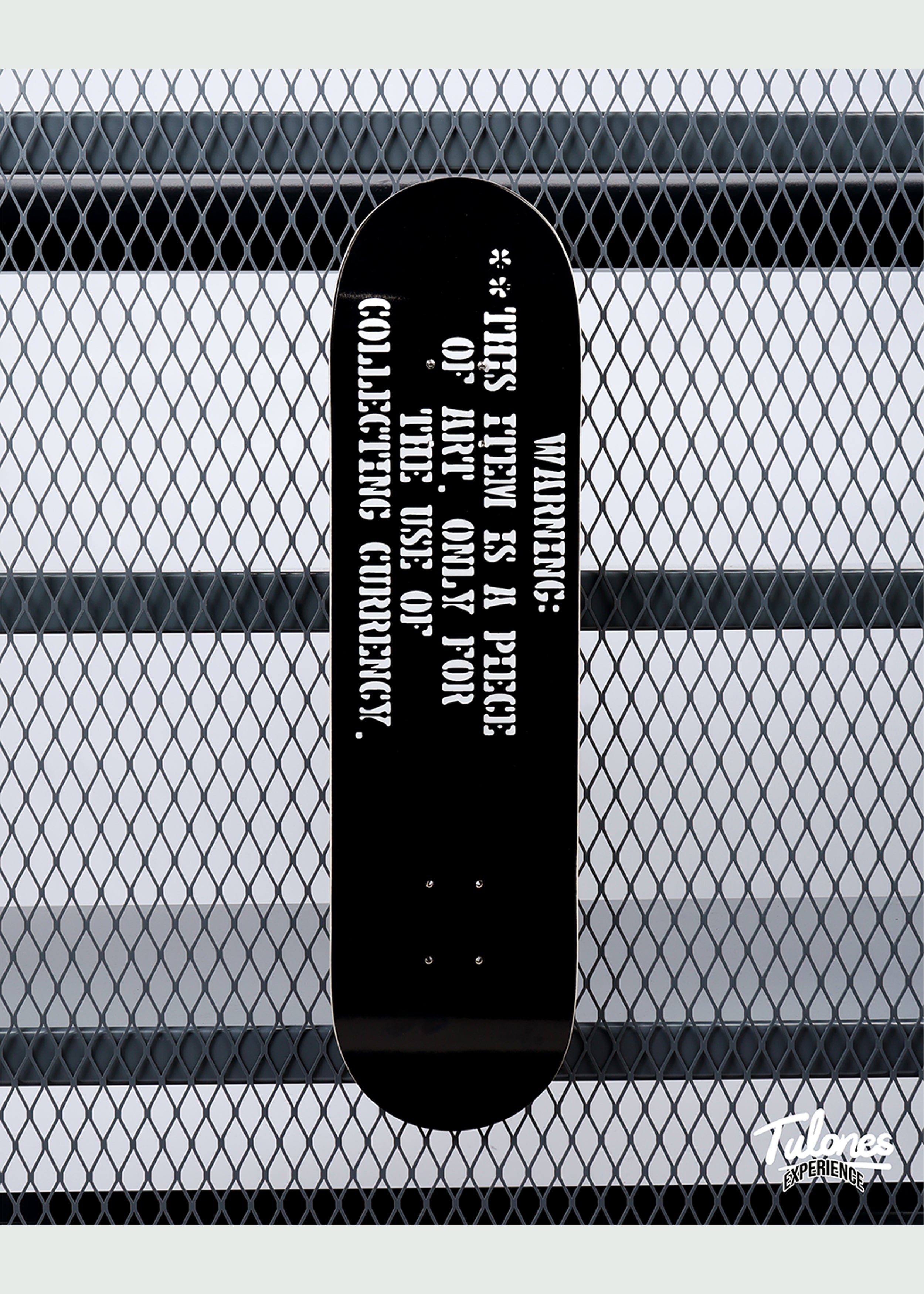 Experience Wall-Mount Skateboard Black