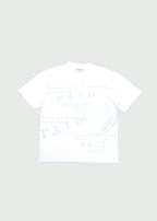 Paid Stamp T-Shirt White