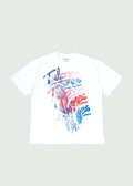 Liquid Cash T-shirt White/Blue
