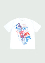 Liquid Cash T-shirt White/Blue