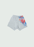 Liquid Cash Cotton Shorts Grey