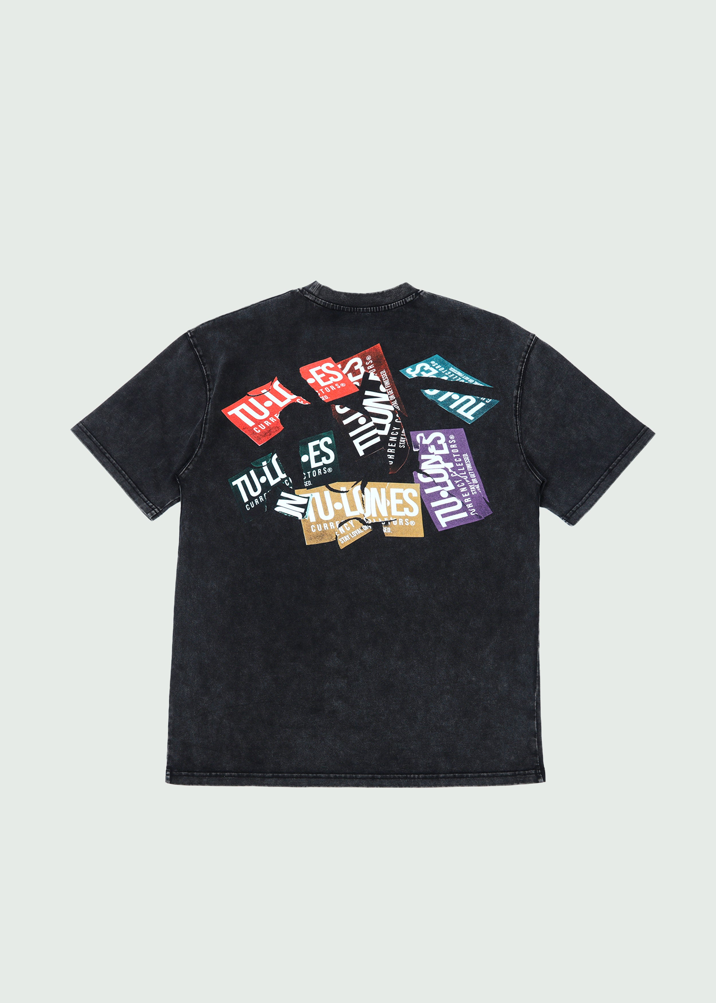 Torn Receipt T-shirt Black Secondary image