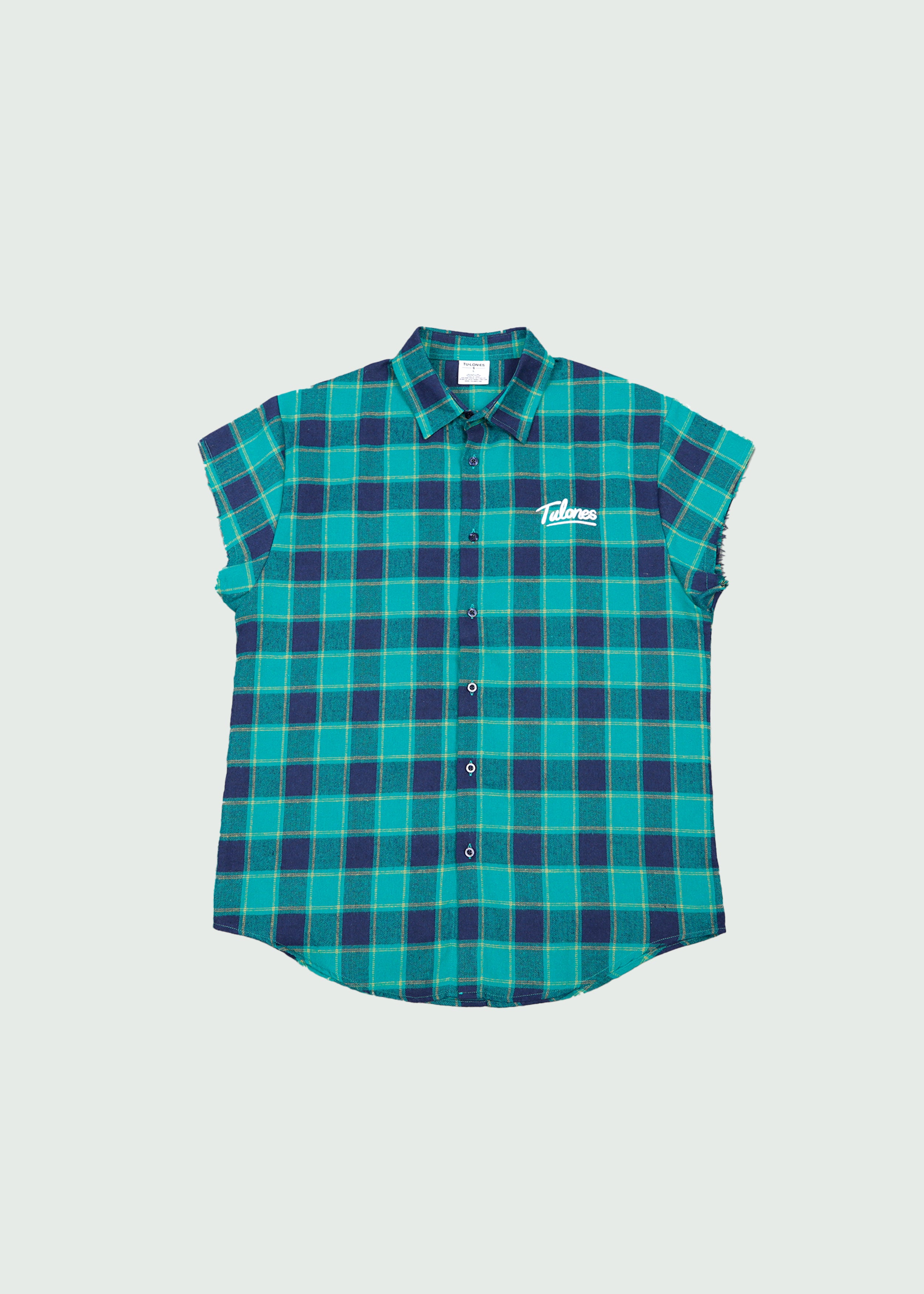 Cut Off Flannel Blue Main image
