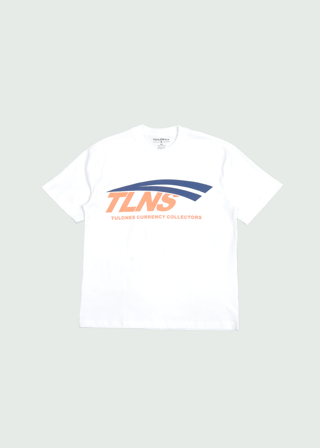 TLNS Classic T-shirt White/Orange