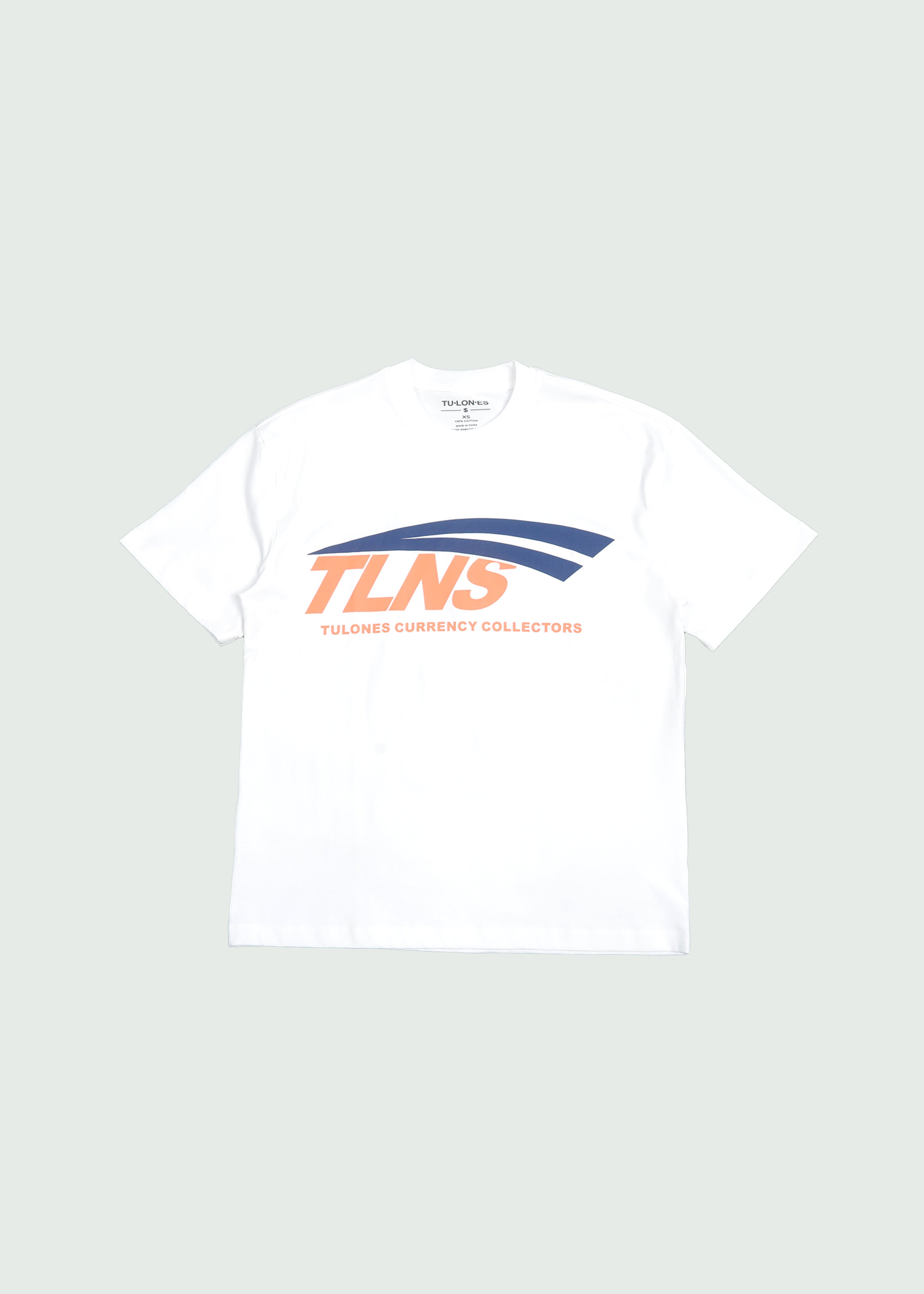 TLNS Classic T-shirt White/Orange