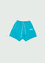 Cut Off Cotton Shorts Blue