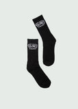 Black Tulones New Staple Currencies Crew Socks