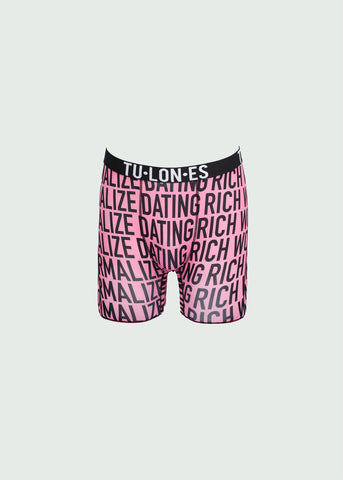 Pink Normalize Dating Rich Women Briefs