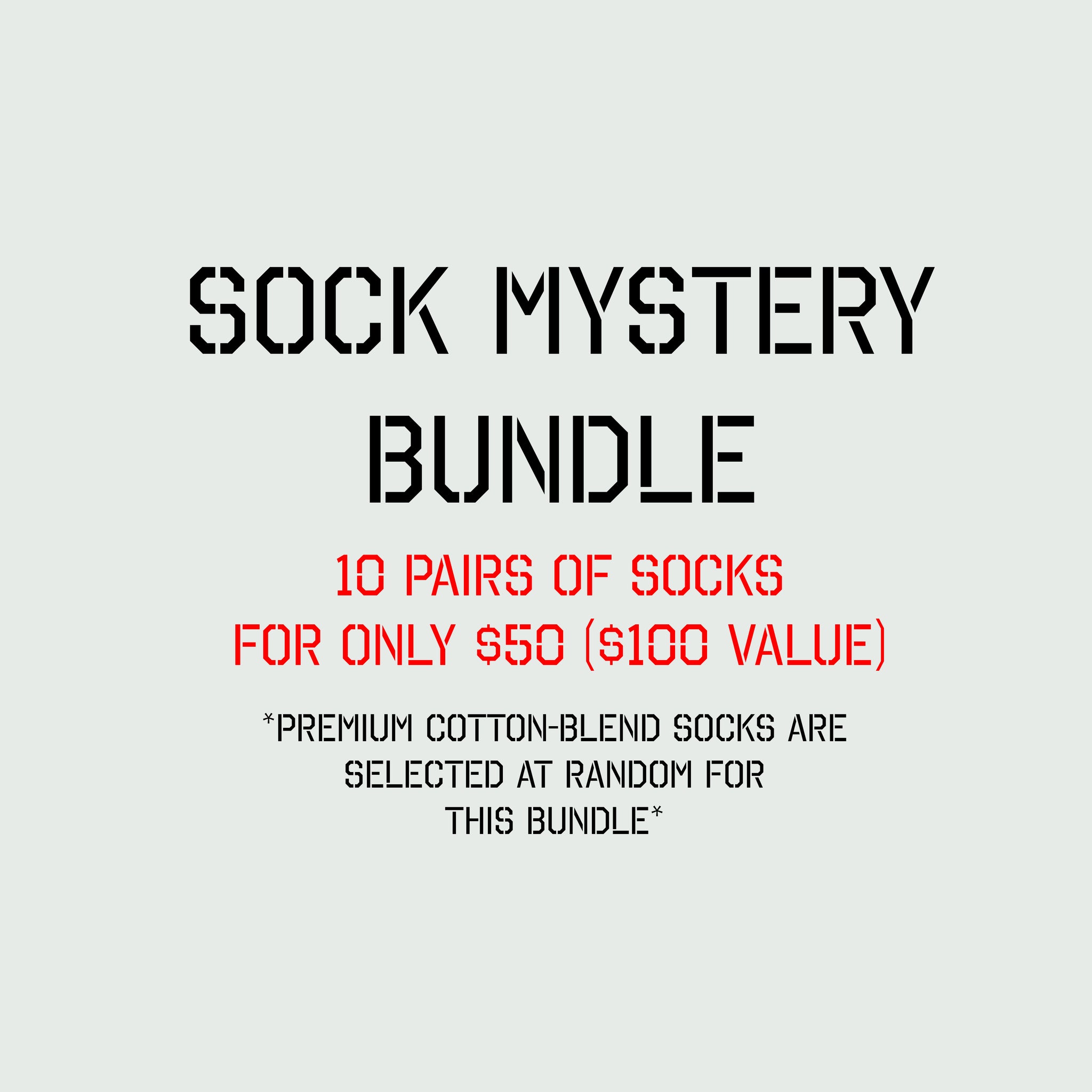 Sock Mystery Bundle
