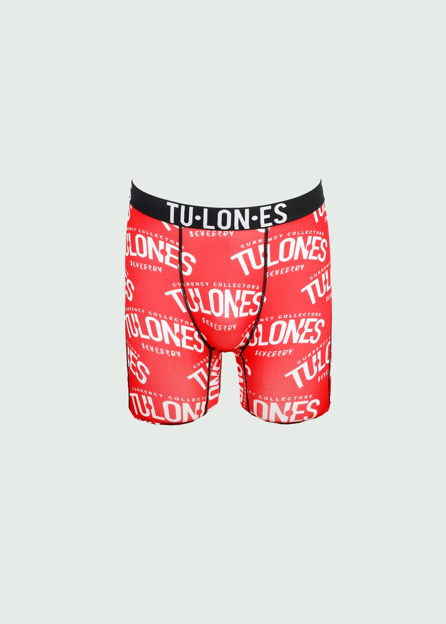 Red Tulones Staple Logo All Over Briefs